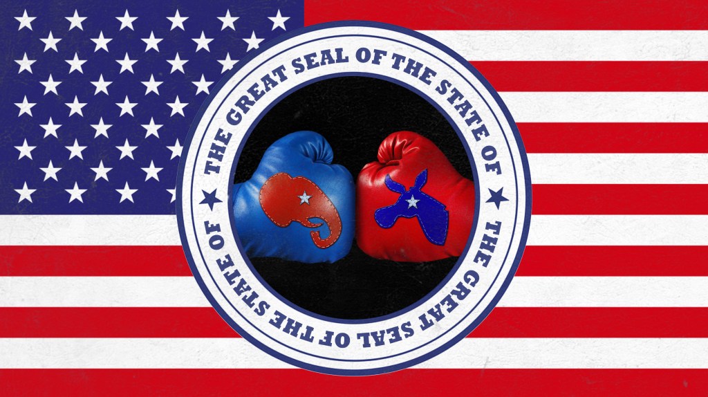 The seal of the office of the Secretary of State