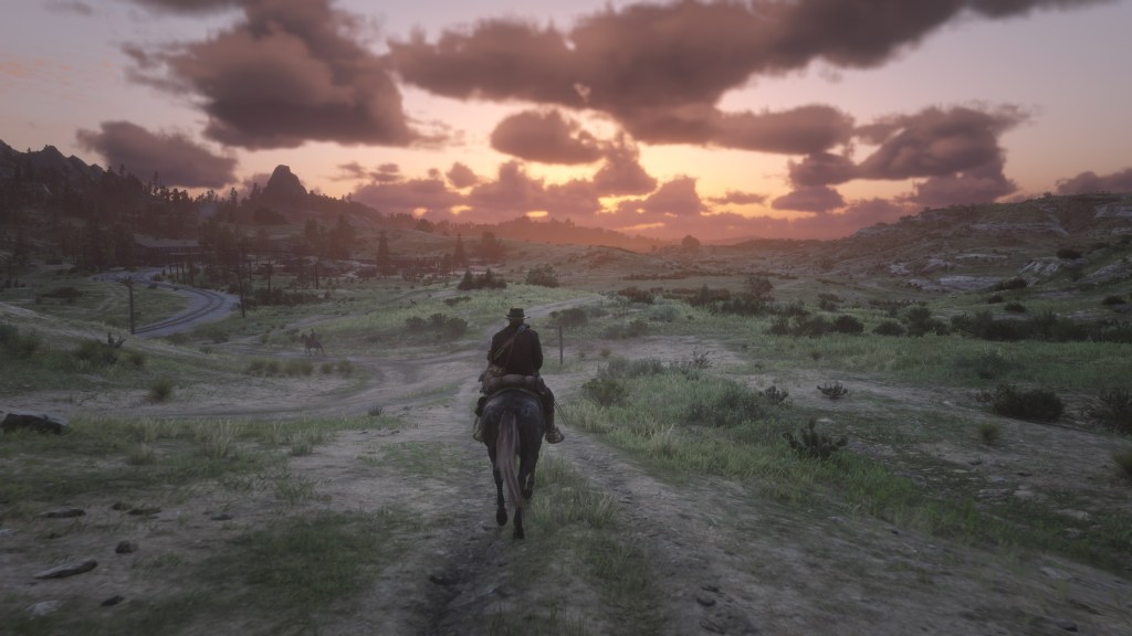 Red Dead Redemption 2 Sunset