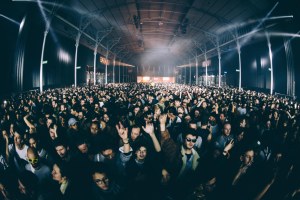 Crowd at Pitchfork Paris festival 2018