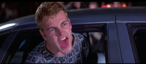 'Hackers' character Dade Murphy yells "Hack The Planet"