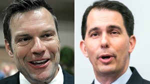 Scott Walker and Kris Kobach