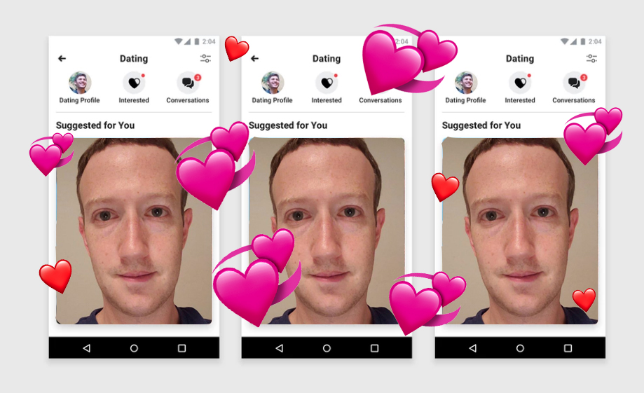 Zuckerberg dating app