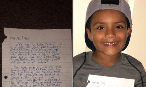 Rylan Wood and the letter he wrote Cowboys owner Jerry Jones.