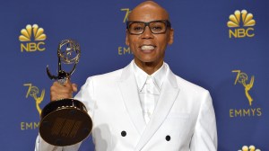 Rupaul winning an emmy