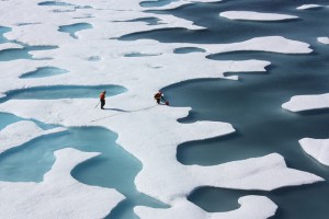 Unseasonably thin sea ice has stalled construction of Hilcorp Energy's "Liberty Project," which would drill for oil and gas in the Arctic's Beaufort Sea off Alaska.