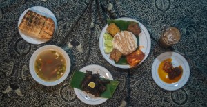 Traditional Indonesian dishes