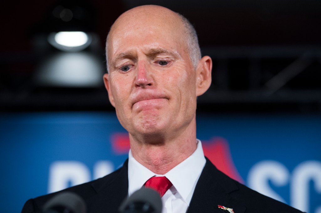 Rick Scott has 5 ongoing lawsuits in his Senate run. Now, he’s the one getting sued.