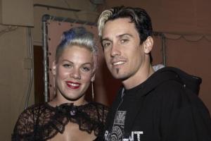 Pink and husband Carey Hart