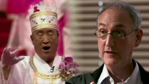 Steve Hassan und Sun Myung Moon, der Gründer der Vereinigungskirche