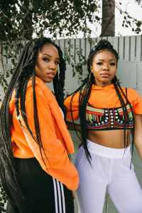 R&B sibling duo Vanjess press photo