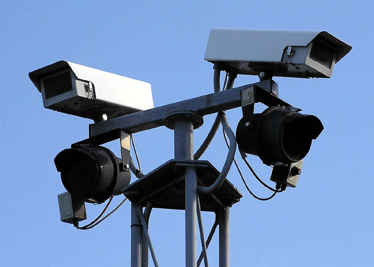 Closed circuit cameras, which can be used as automated license plate readers