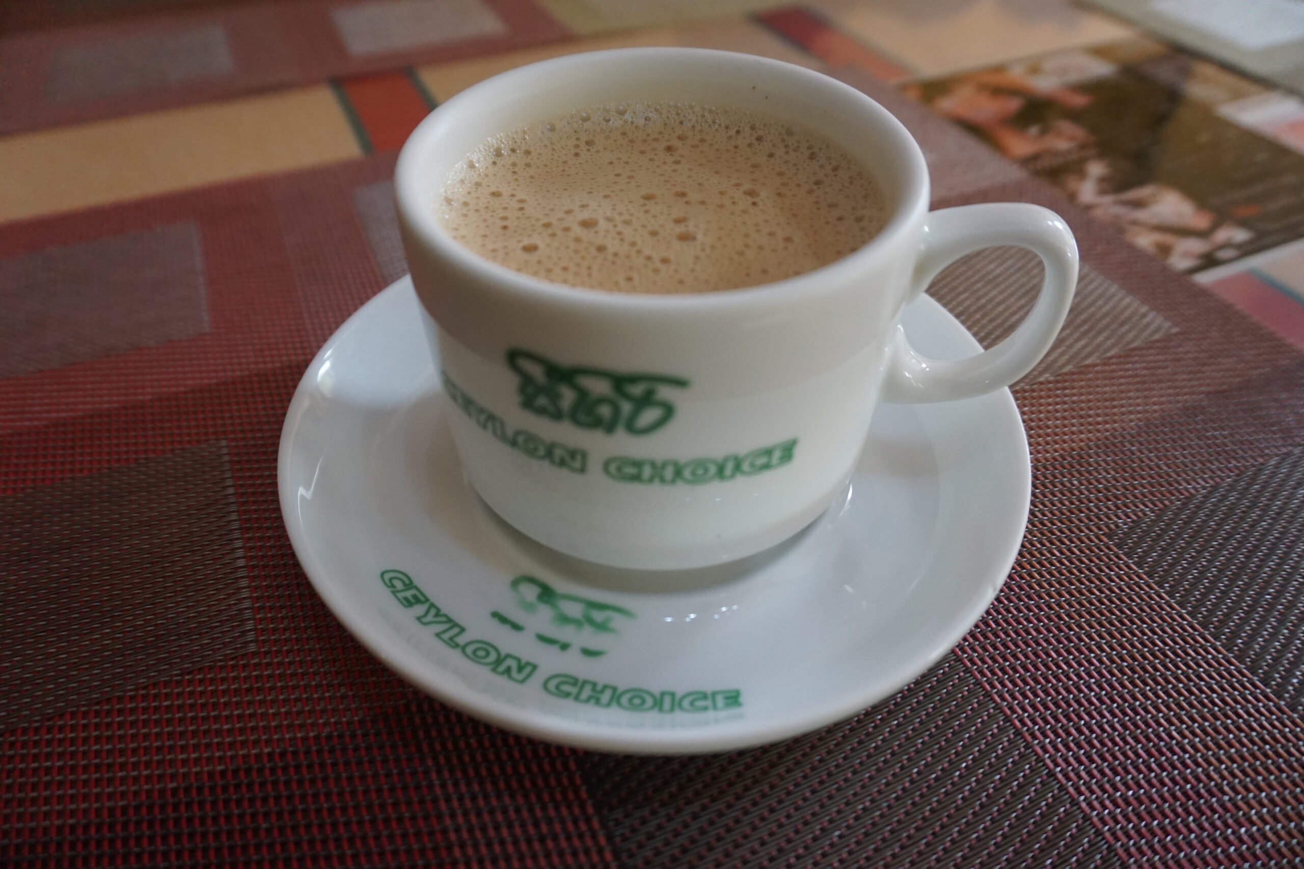 Bevande Sri Lanka: tè Ceylon con latte