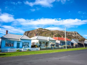 A row of houses in Victoria, Australia