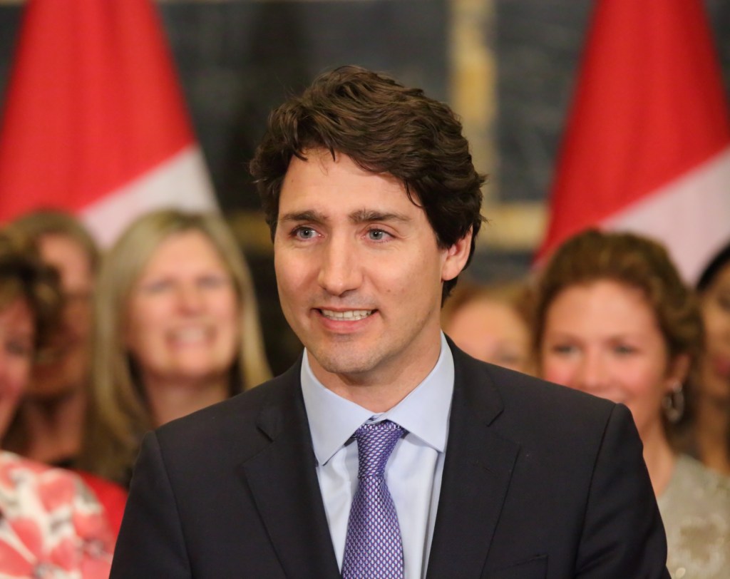 Canadian Prime Minister Justin Trudeau