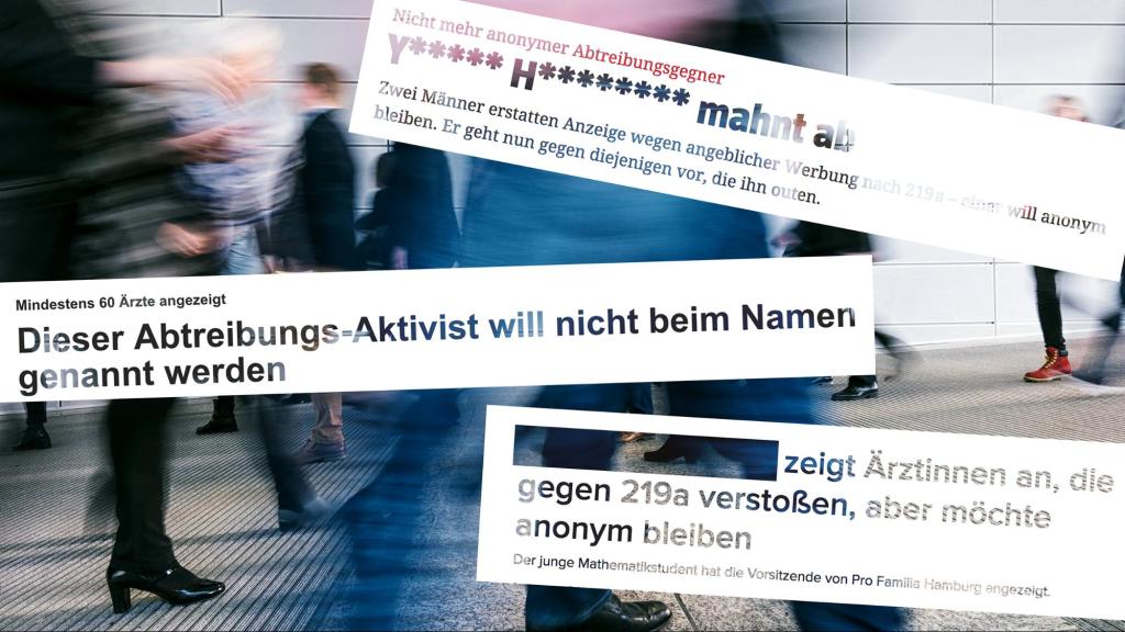 Mehrere Medien nennen den Namen des Abtreibungsgegners