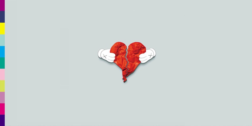 Capa do 808s & Heartbreak