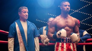 Image of Michael B Jordan and Sylvester Stallone from Creed II