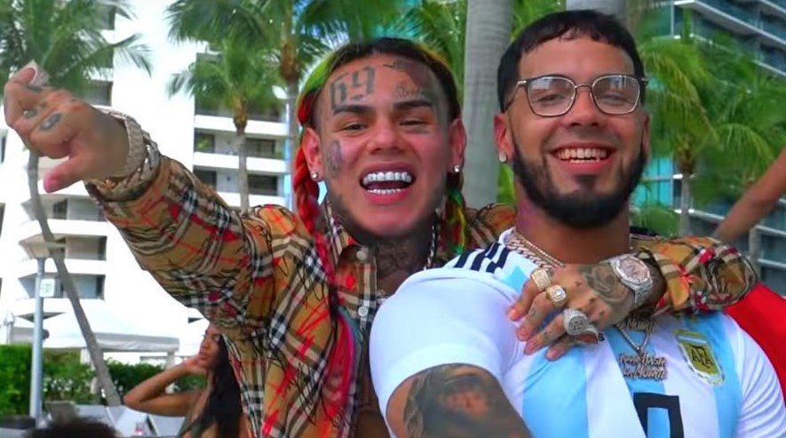 6ix9ine anuel aa