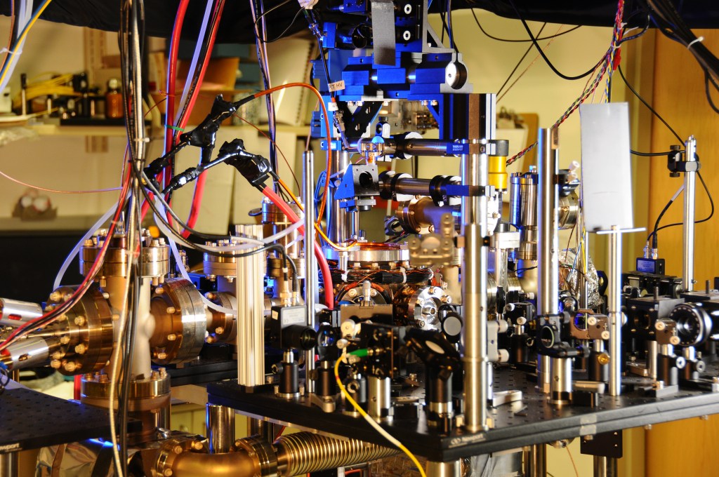 NIST's ytterbium atomic clock.