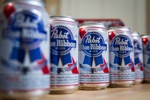 cans of pabst blue ribbon