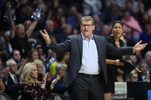 UConn Huskies head coach Geno Auriemma.