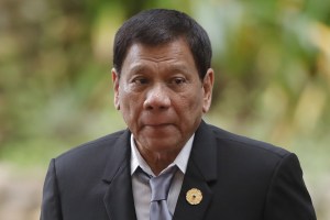 Rodrigo Duterte saat APEC Summit