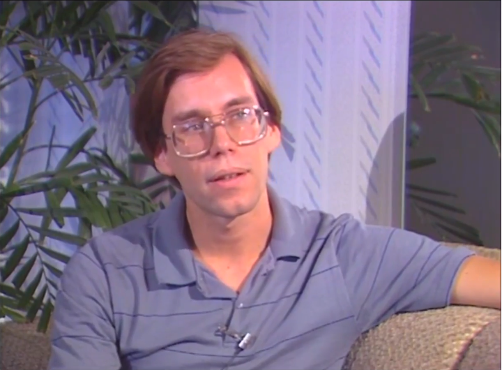 Lazar during a 1989 interview. Image: The Orchard