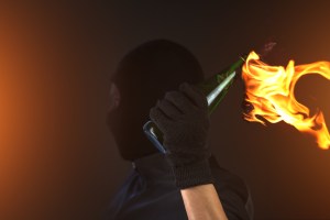 molotov cocktail