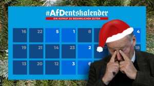 Der AfDentskalender und Alexander Gauland