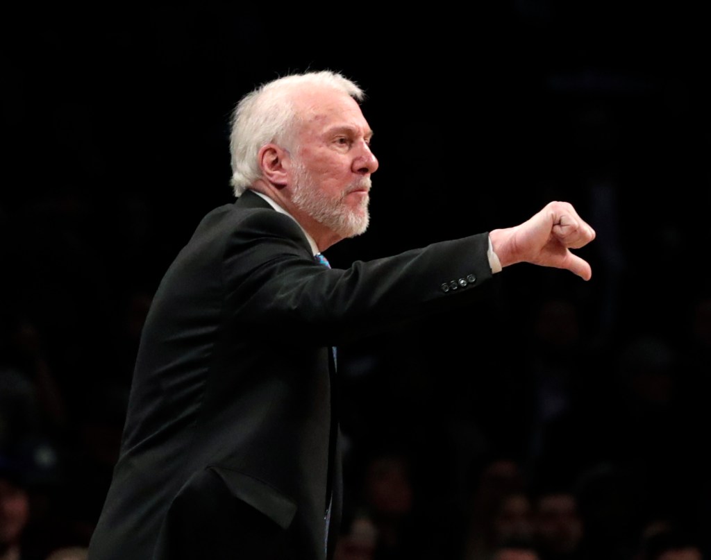 San Antonio Spurs head coach Gregg Popovich disagrees.