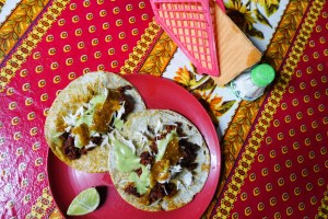 Frische Tacos mit Chorizo