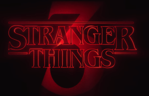 logo de stranger things temporada 3