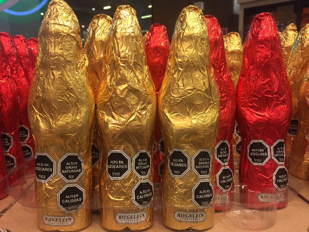 Chocolate figures that are not Santa Claus