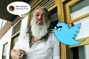 Uffe "Guf" Lorenzen er vred på Twitter