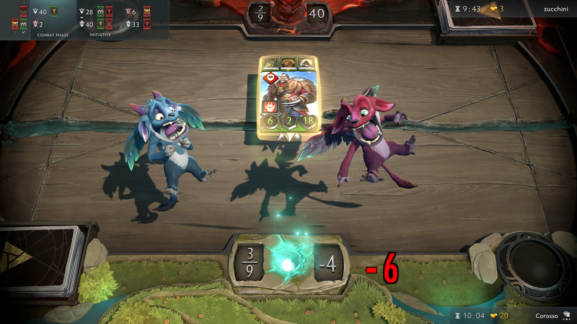 Two cheery mascots caper about in 'Artifact'