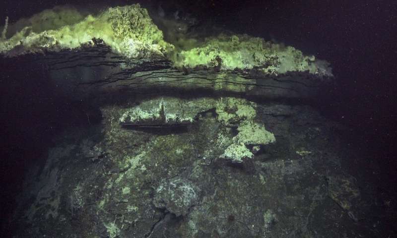 Jaich Maa cavern in the Pescadero Basin.