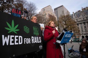 Here’s one way to fix New York City’s decrepit subway system: Get everybody high.