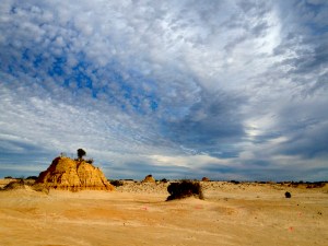 ​Willandra Lakes Region, a World Heritage Site occupied by Indigenous groups 40,000 years ago. Image: Sherene Lambert