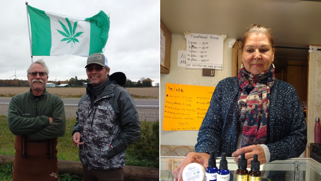 how first nations are dealing with illegal cannabis stores, weed, edibles