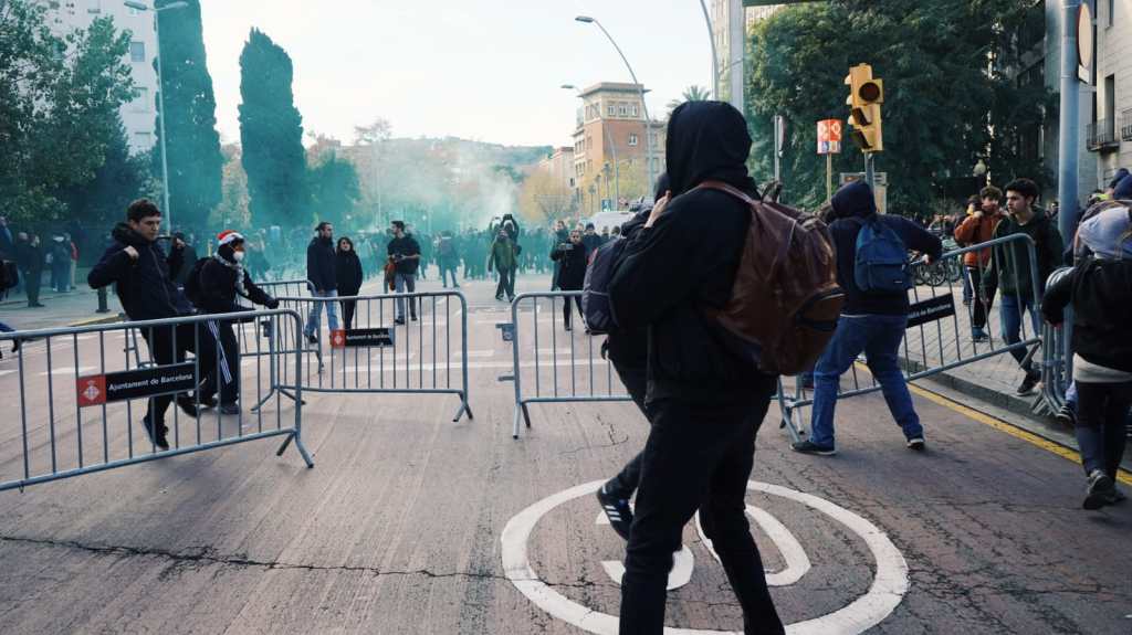 Fotos del 21-D en Barcelona