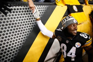 Pittsburgh Steelers wide receiver Antonio Brown.