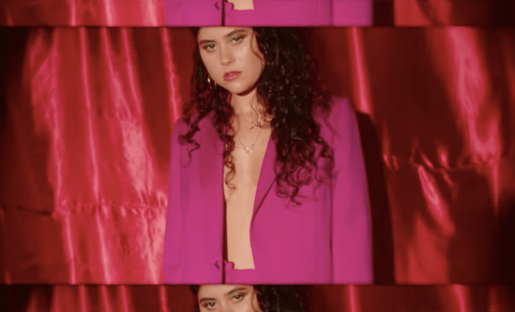 Eliza in "Wide Eyed Fool" video