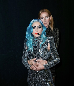 Lady GaGa and Celine Dion