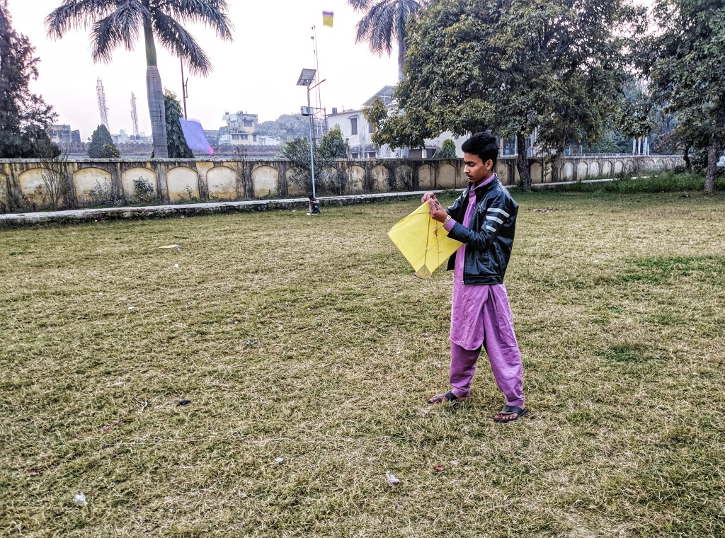 Rampur kite flying