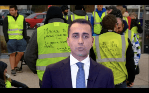 luigi di maio offre piattaforma rousseau ai gilet gialli francesi