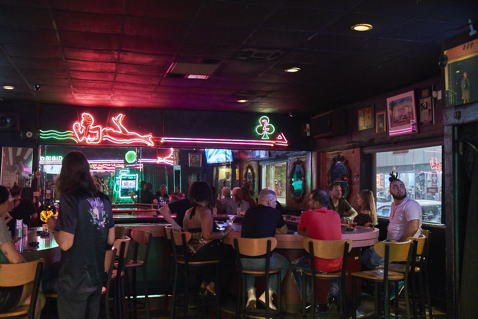 Interior of Mac's Club Deuce