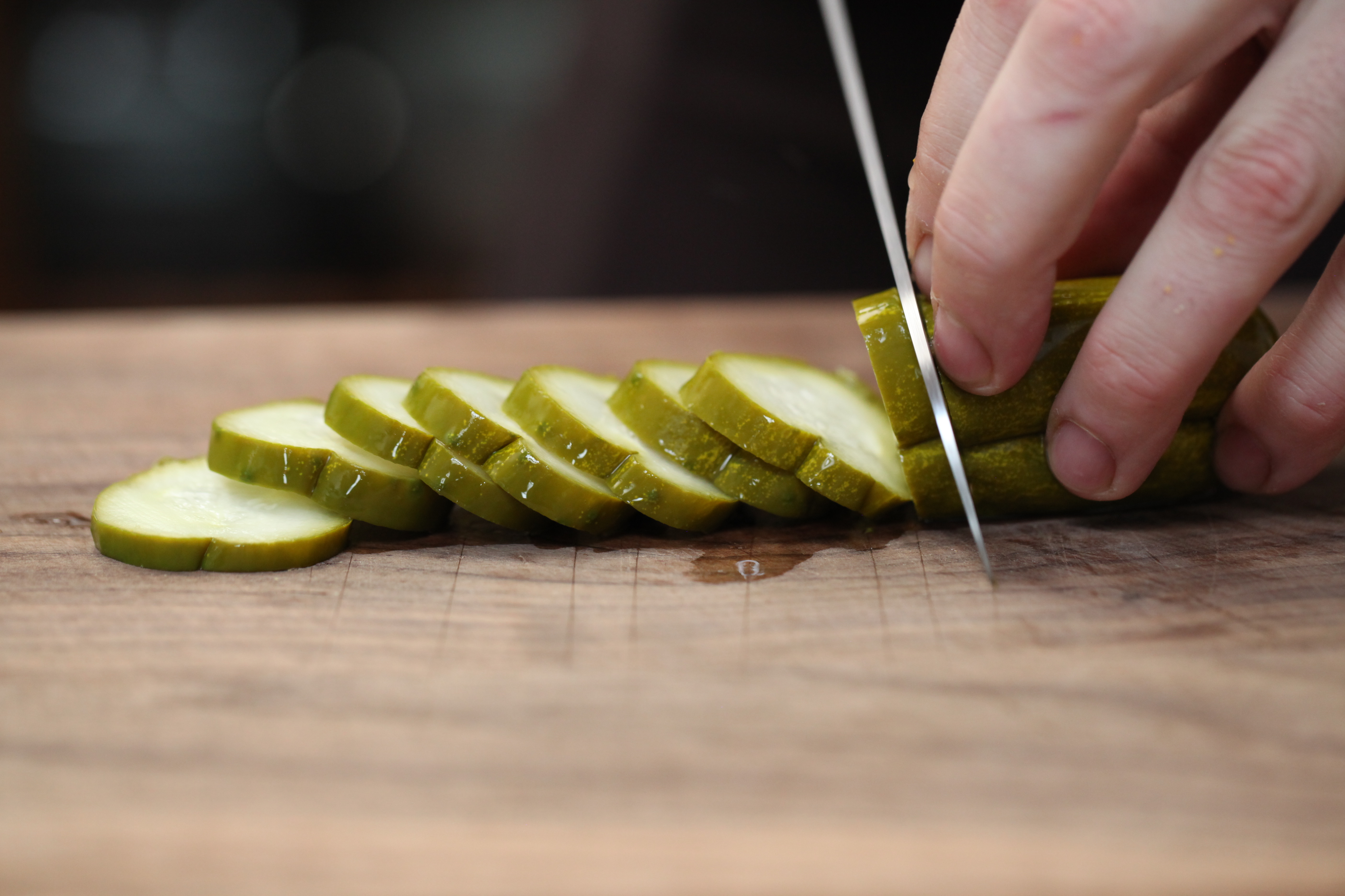 nick padilla slicing pickles