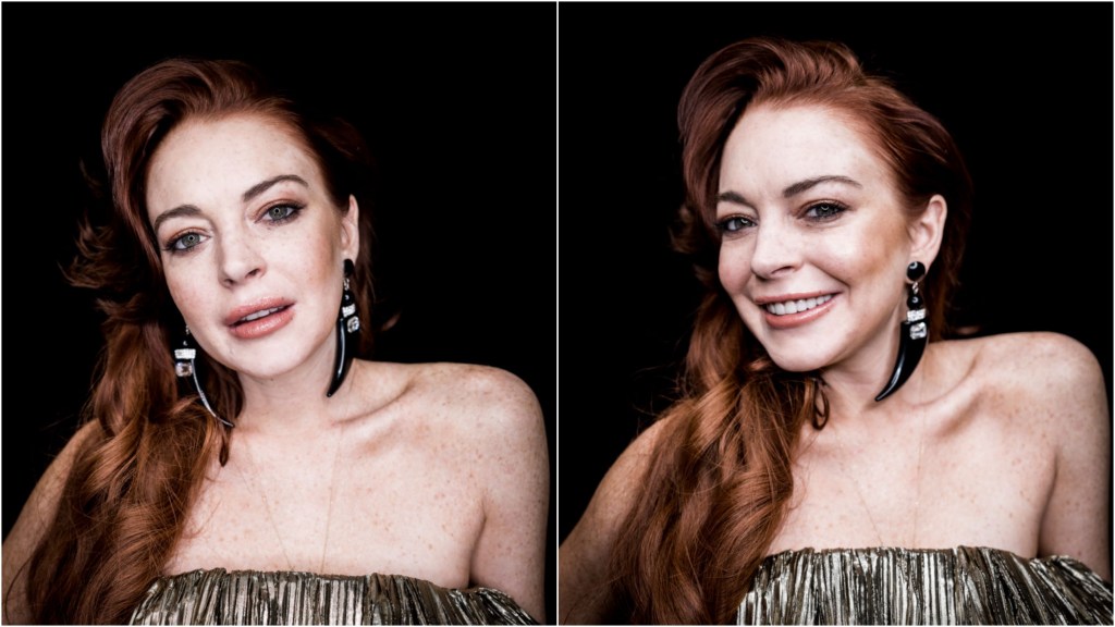 Lindsay Lohan. Photo by Gareth Cattermole/MTV 2018/Getty Images for MTV