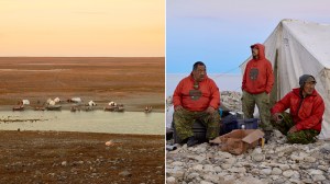 Image of patrol camp on king william island,  rangers and rangers from nunavut canada, vice story, photography, arctic front