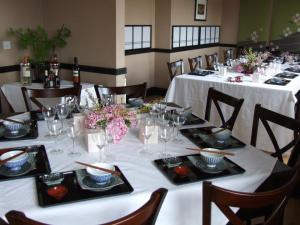 interior of sakura japanese restaurant